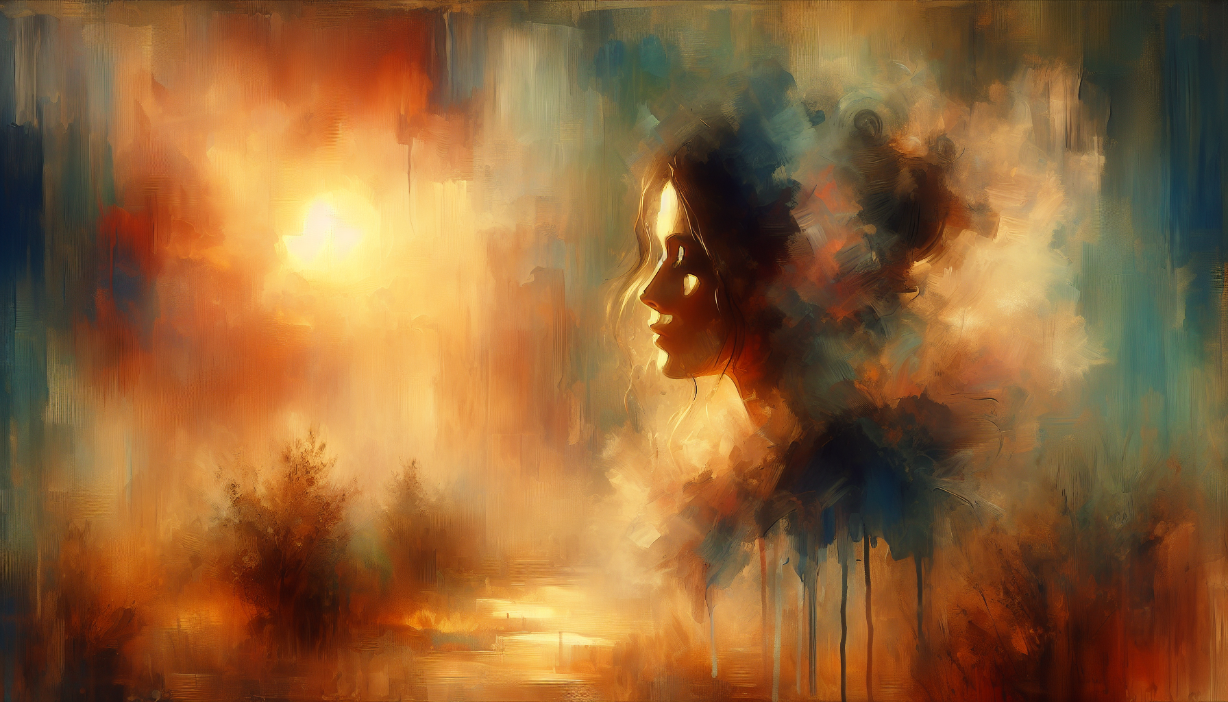 Porträtkunst: Wie Farben und Emotionen eine Geschichte erzählen