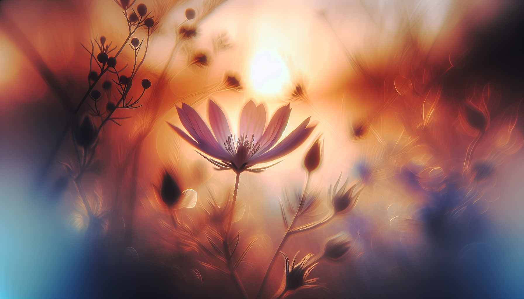 Poesie der Blüte: Die Kunst der zarten Bildgestaltung